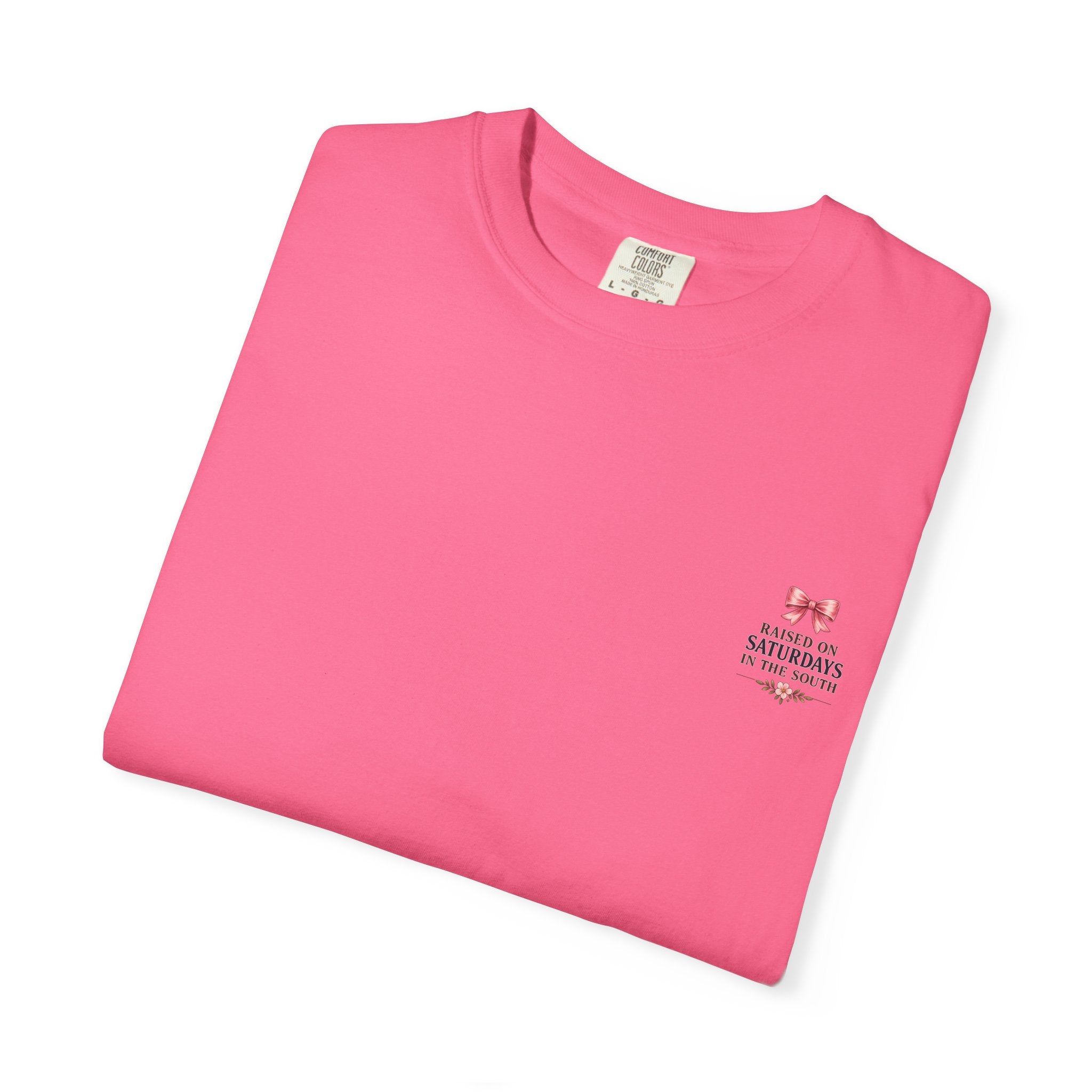 Raised On Saturdays In The South T-shirt
