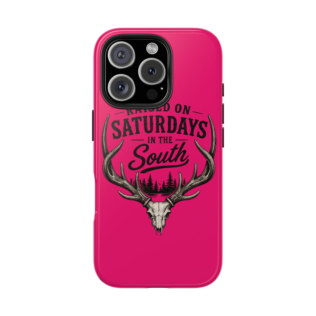 The Spreads Runs Deep In The Woods Phone Case-(pink)