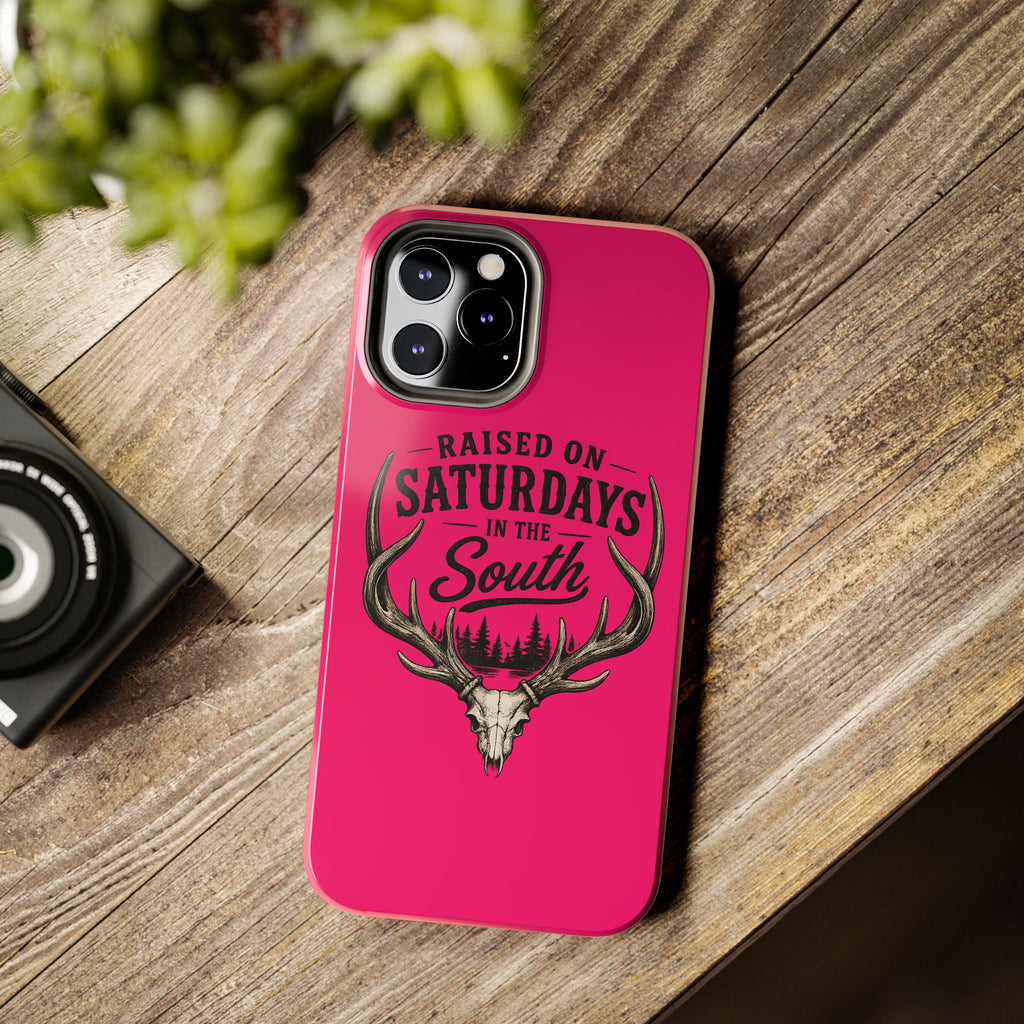 The Spreads Runs Deep In The Woods Phone Case-(pink)