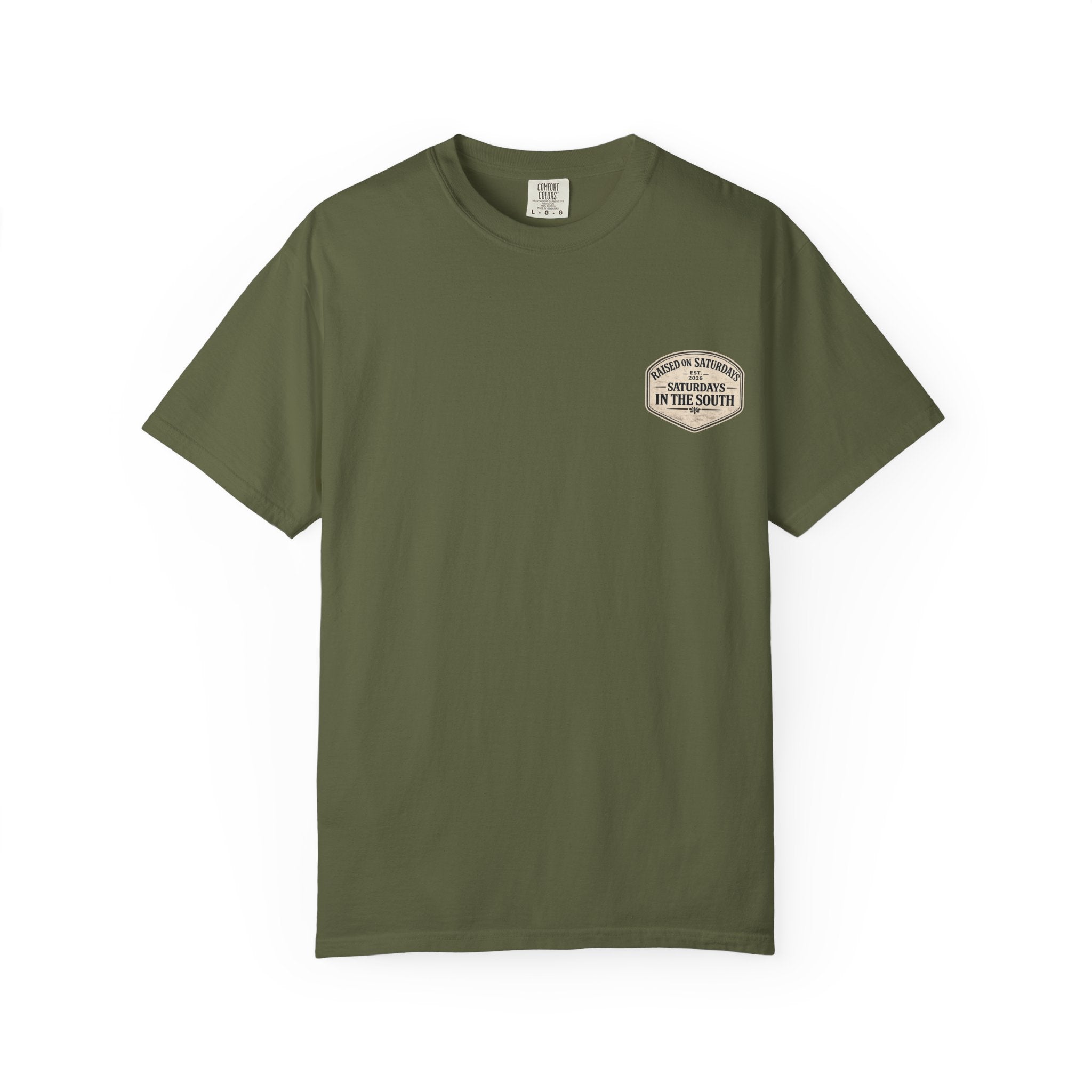 Raised On Saturdays In The South Classic T-Shirt-Mountain Seasons