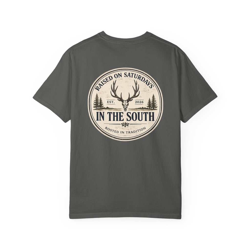 Raised On Saturdays In The South Classic T-Shirt — Deer Season