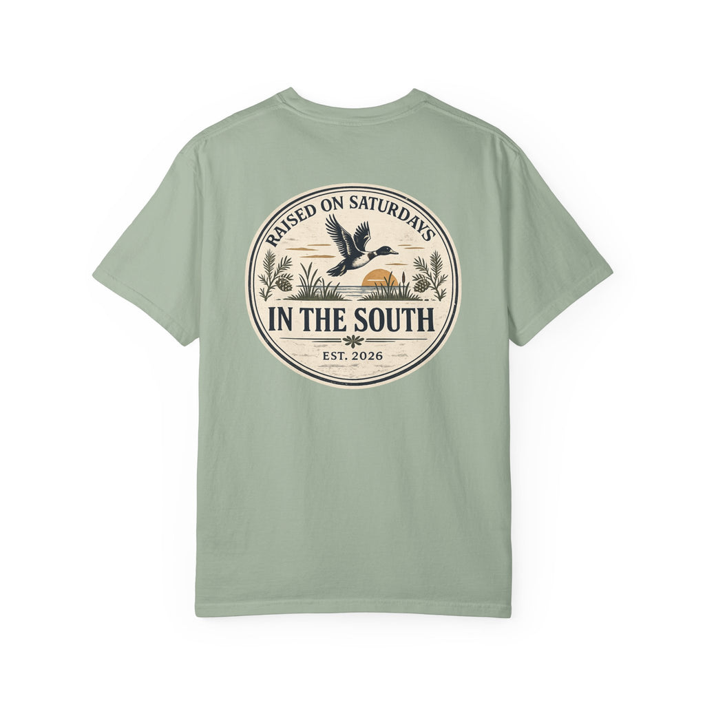 Raised On Saturdays In The South Classic T-Shirt - Duck Season