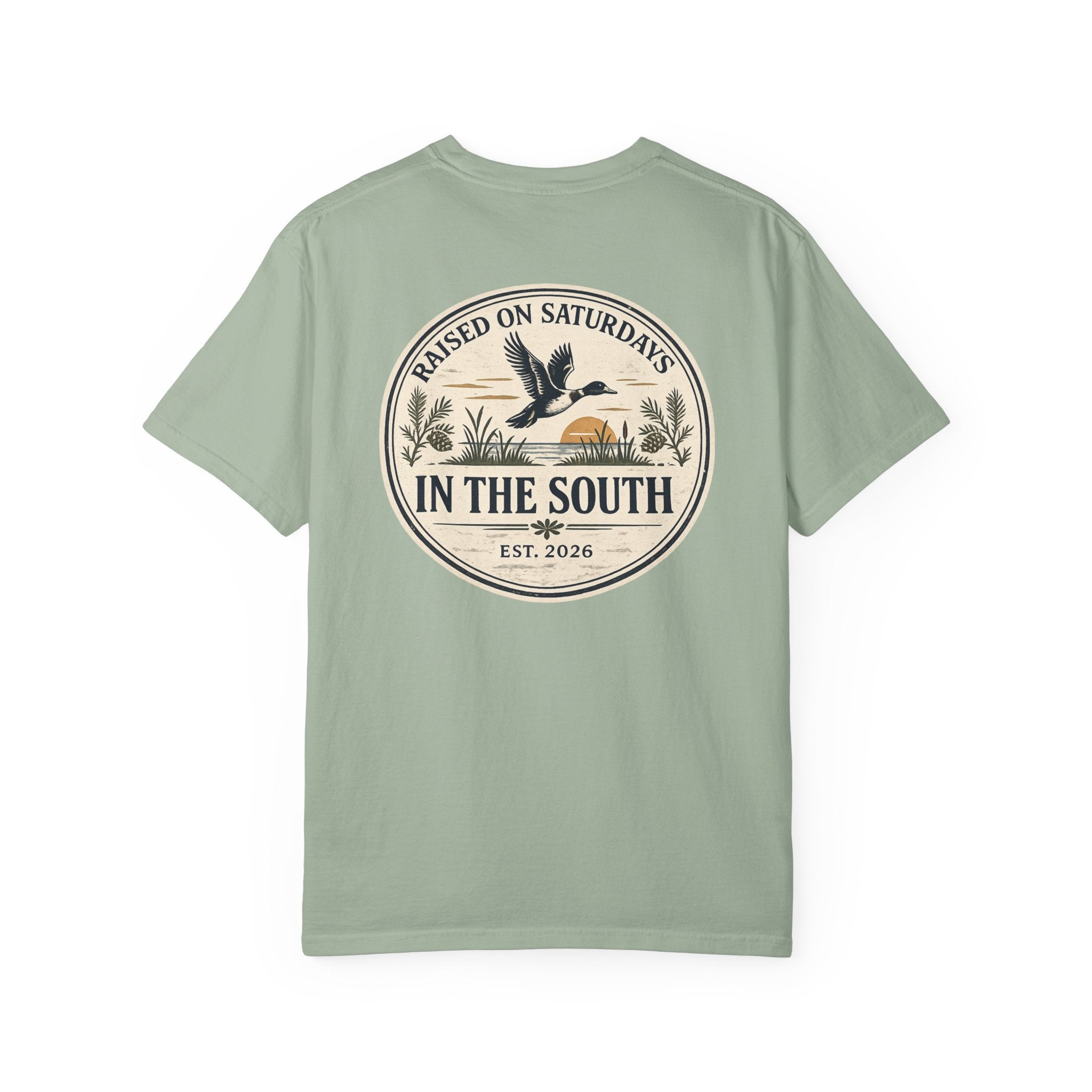 Raised On Saturdays In The South Classic T-Shirt - Duck Season