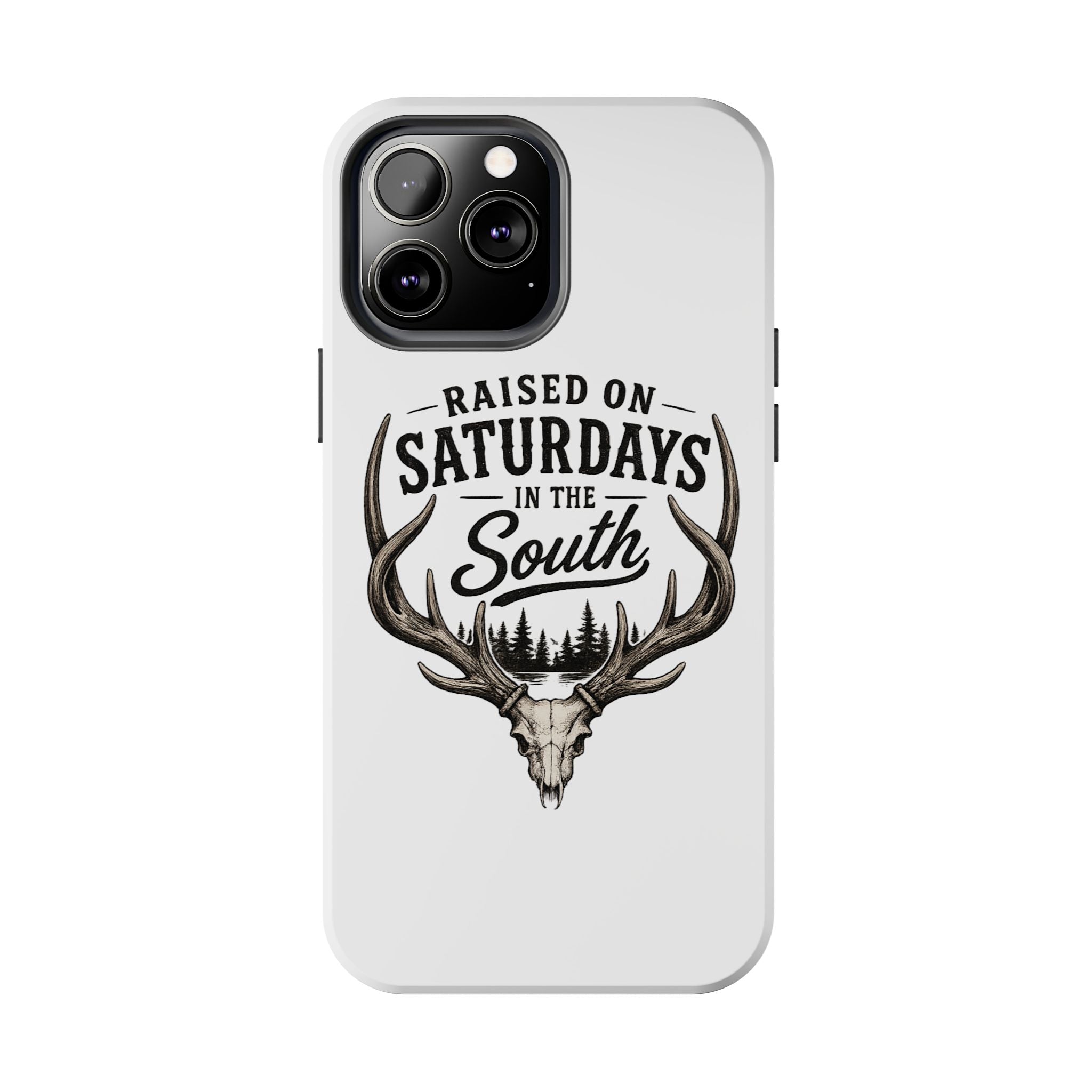 The Spreads Runs Deep In The Woods Phone Case-(white)