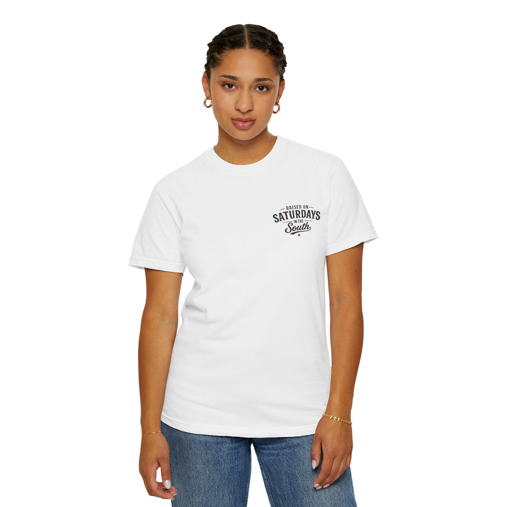 Raised On Saturdays In The South T-Shirt-Deep Sea Saturdays