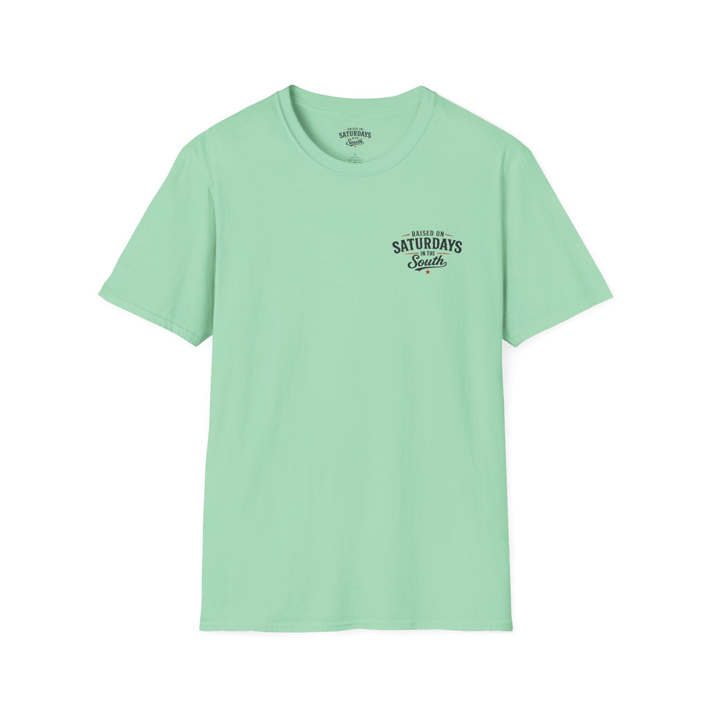 "Raised On Saturdays In The South" Vintage T-Shirt-Saturdays Are Made For Fishin