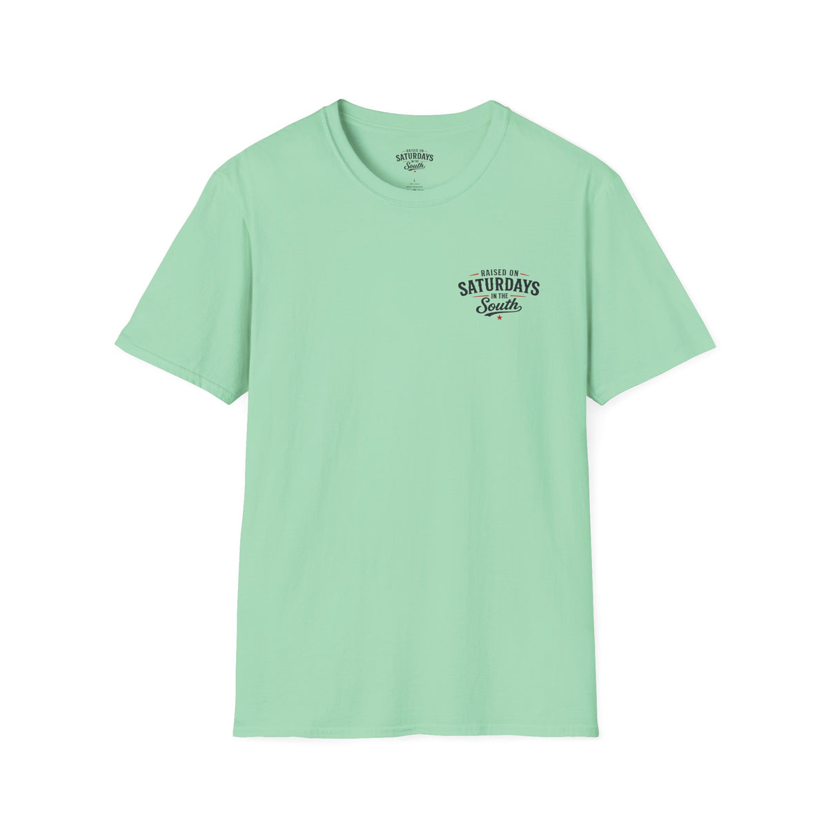 "Raised On Saturdays In The South" Vintage T-Shirt-Saturdays Are Made For Fishin