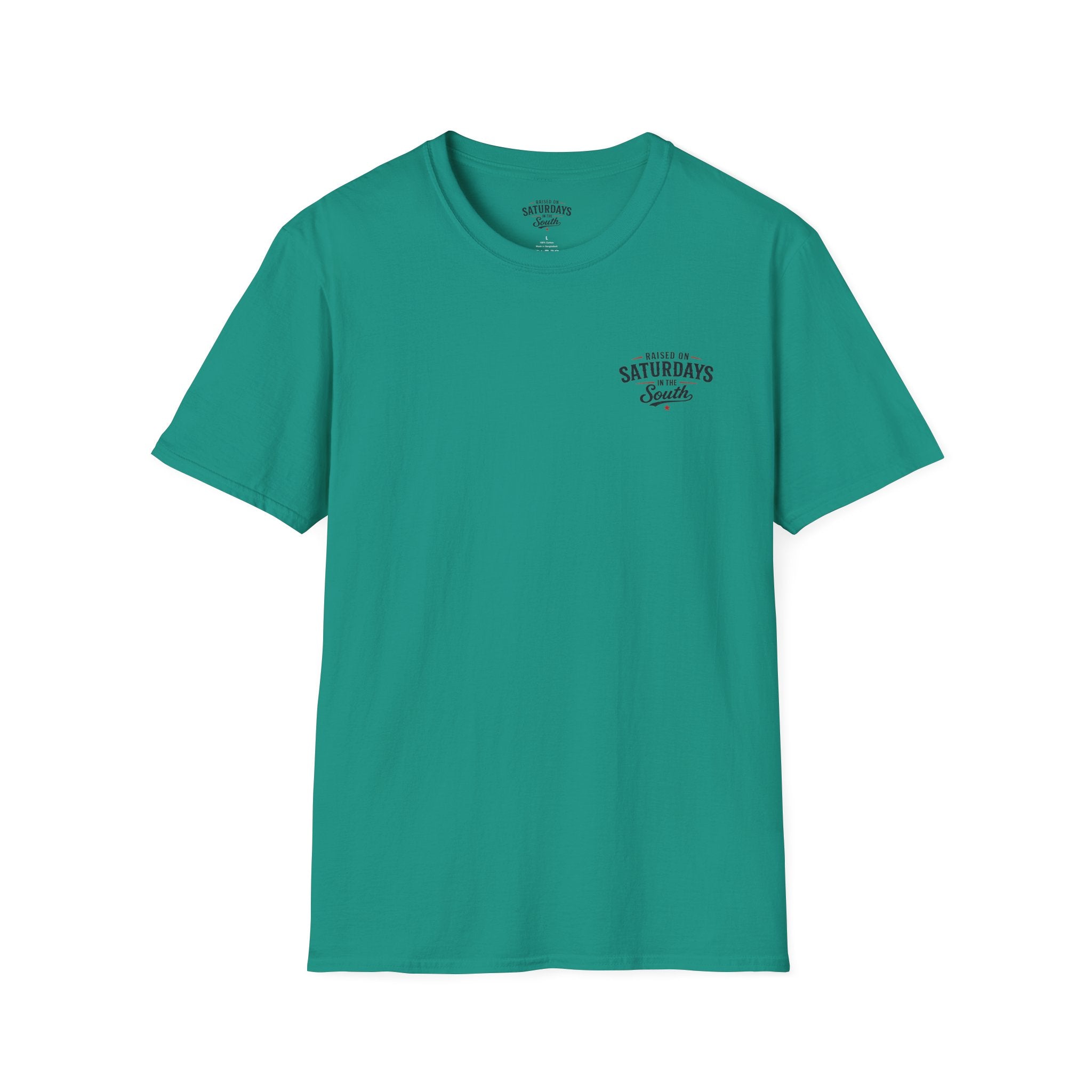 Raised On Saturdays In The South Vintage T-Shirt-Girl Dad Fishing Buddy-Father's Day Collection