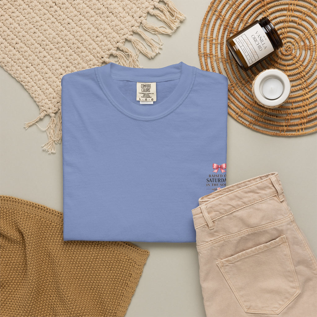 Raised On Saturdays In The South T-shirt