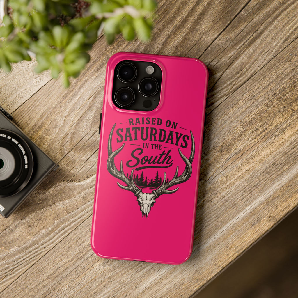 The Spreads Runs Deep In The Woods Phone Case-(pink)
