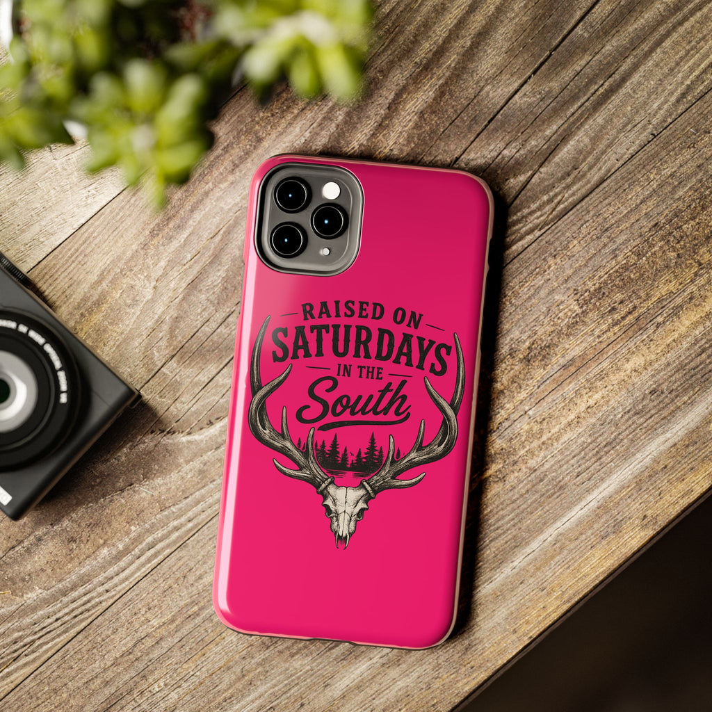 The Spreads Runs Deep In The Woods Phone Case-(pink)