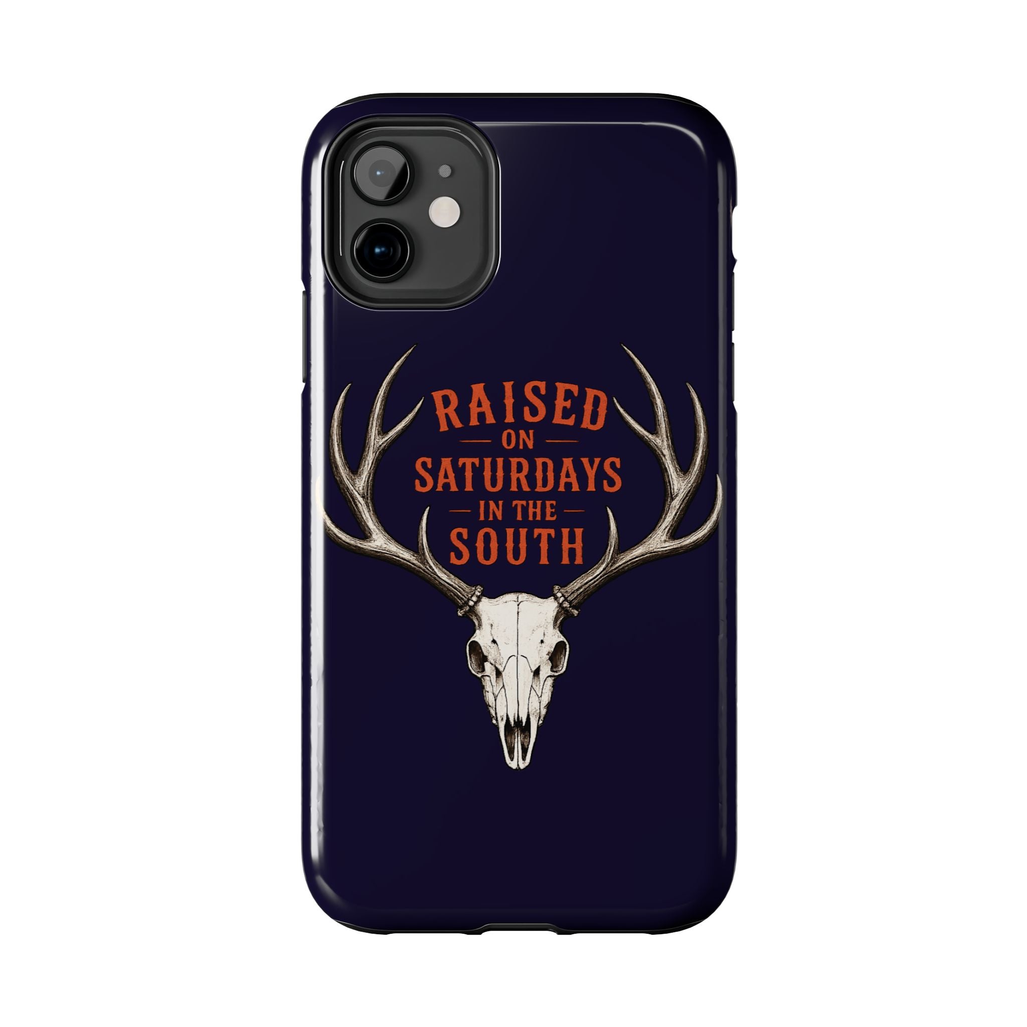 The Spreads Runs Deep In The Woods Phone Case-(blue)