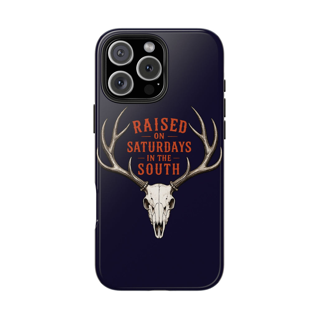 The Spreads Runs Deep In The Woods Phone Case-(blue)