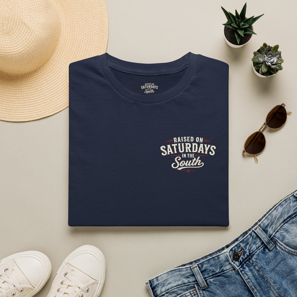 Raised On Saturdays In The South Vintage T-Shirt- Mud Park Saturdays