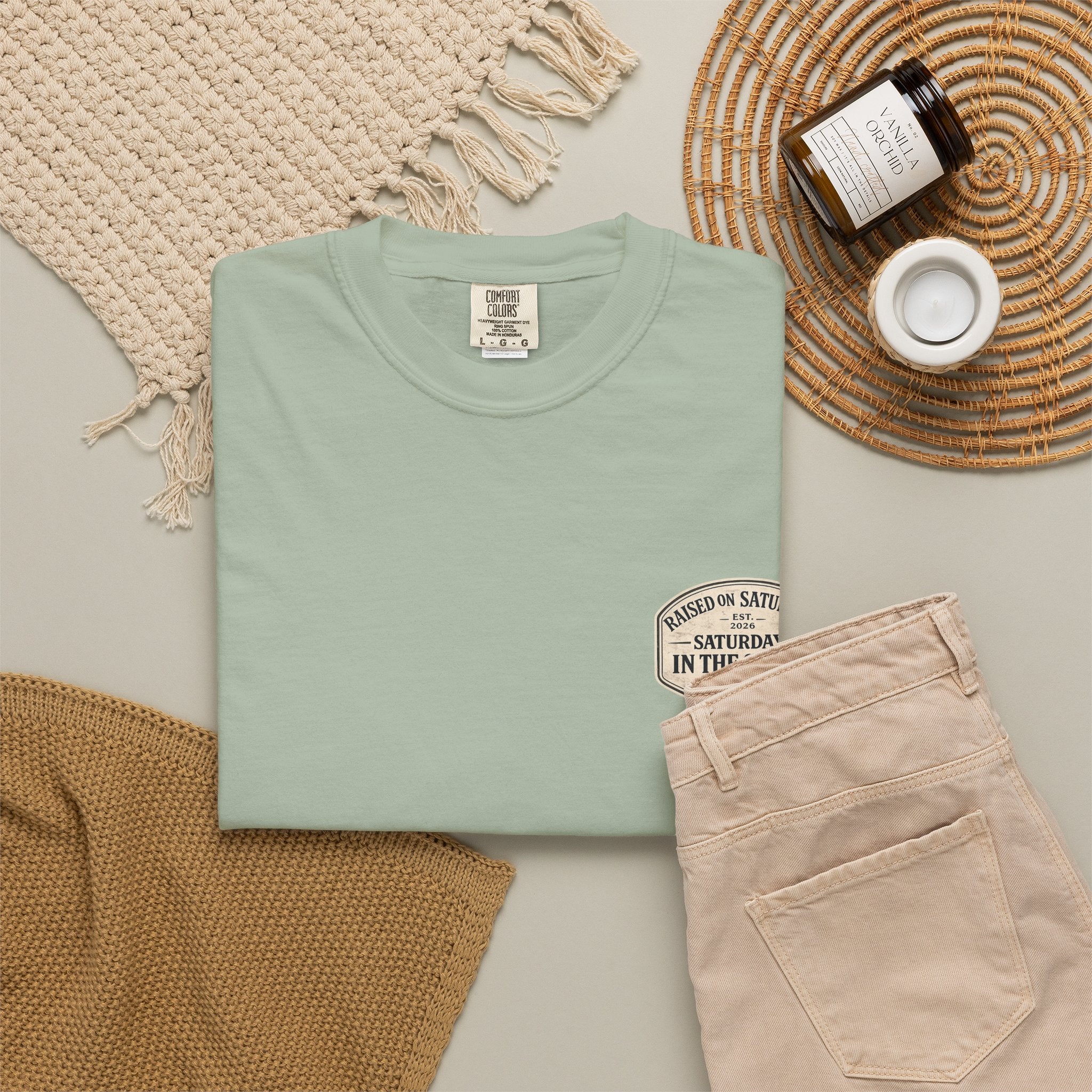 Raised On Saturdays In The South Classic T-Shirt - Duck Season