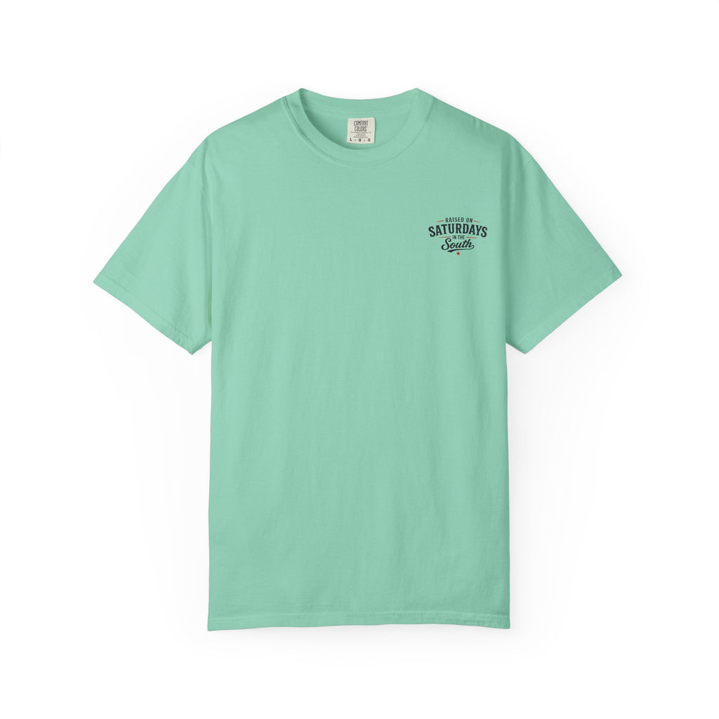 Raised On Saturdays In The South T-Shirt- 4th Of July lake Day