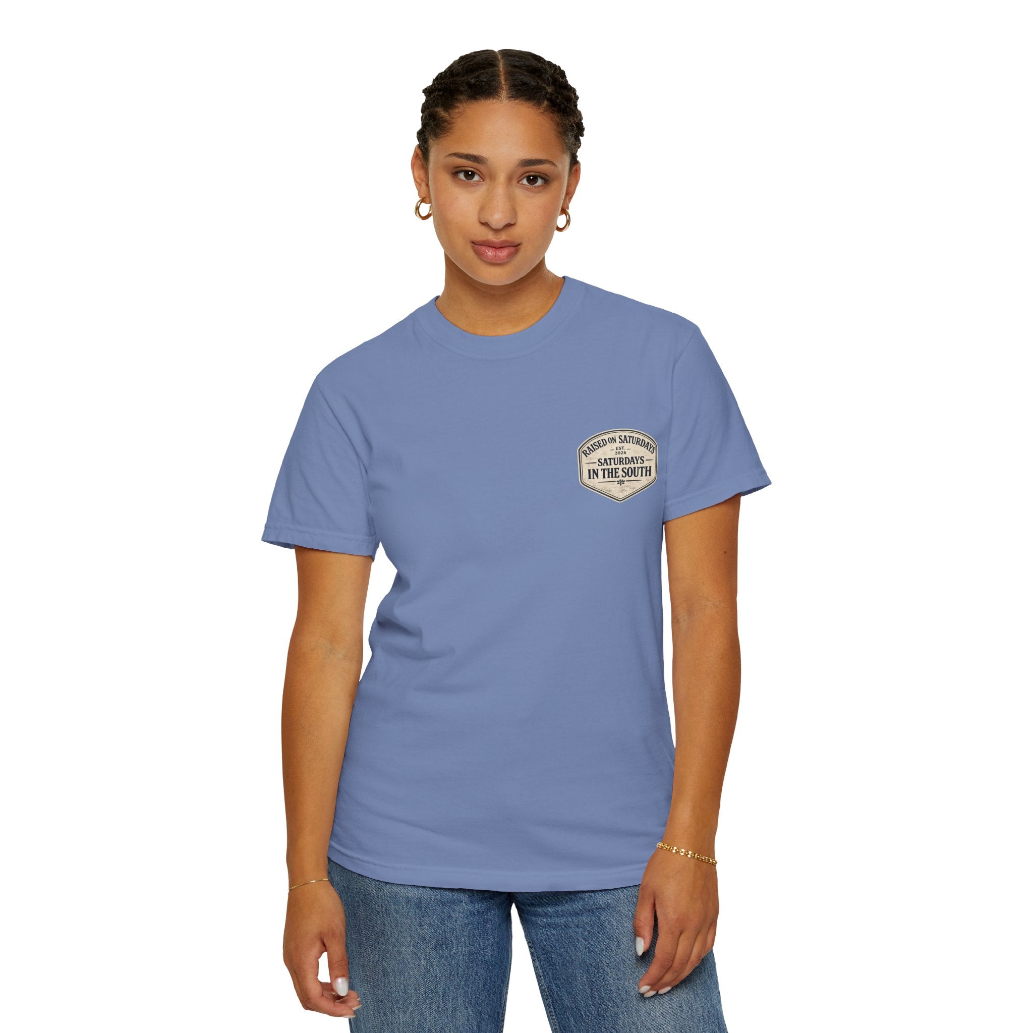 Raised On Saturdays In The South Classic T-Shirt- Fishin Season