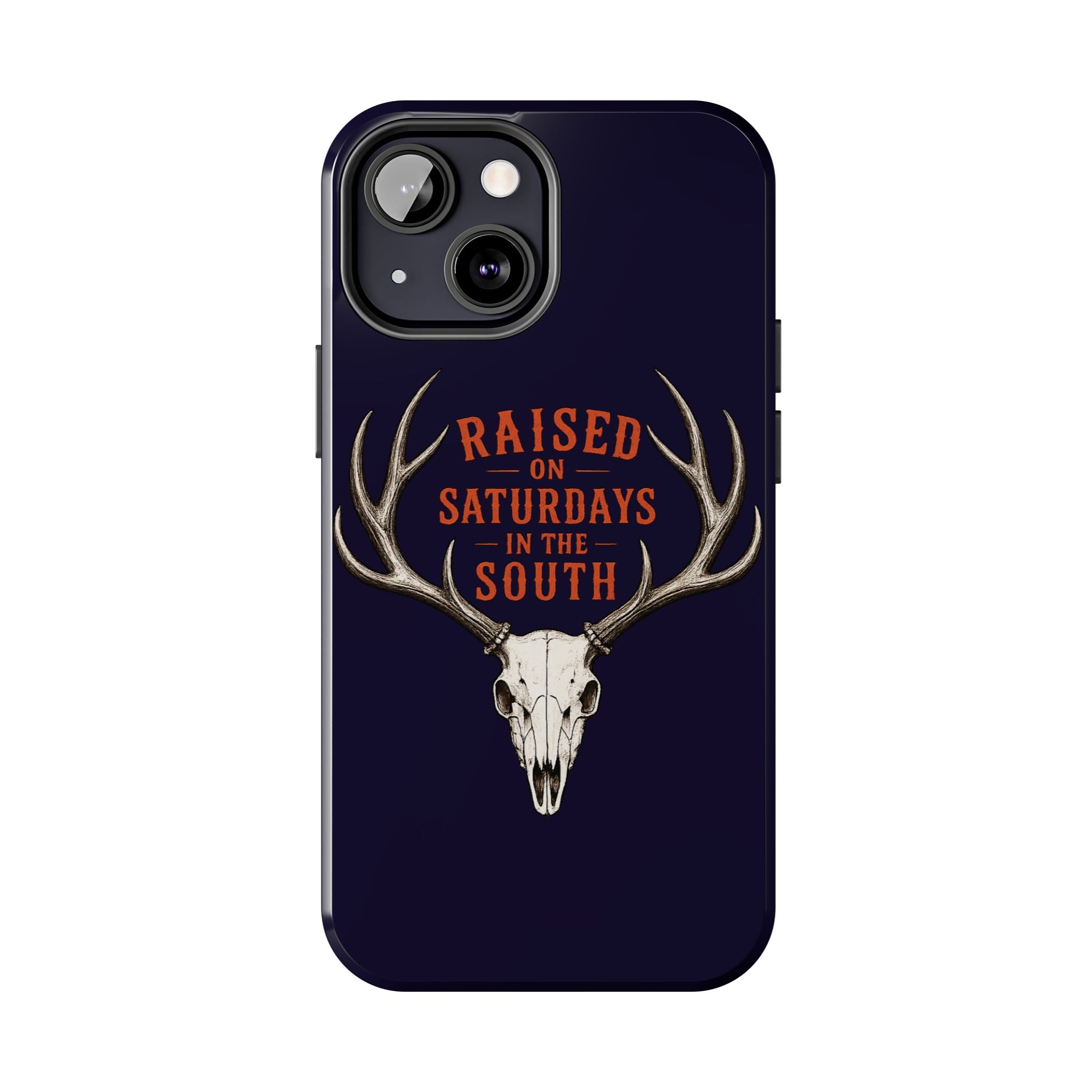 The Spreads Runs Deep In The Woods Phone Case-(blue)