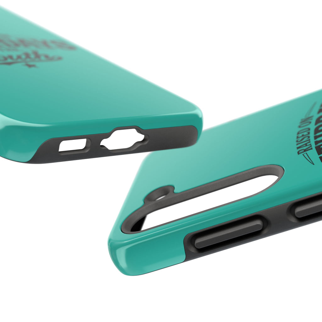 Raised On Saturdays In The South Phone Case-(blue)
