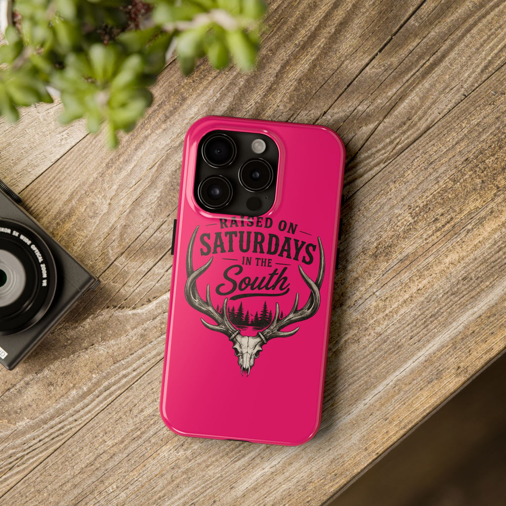 The Spreads Runs Deep In The Woods Phone Case-(pink)