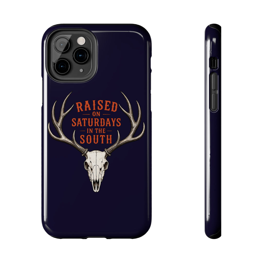 The Spreads Runs Deep In The Woods Phone Case-(blue)