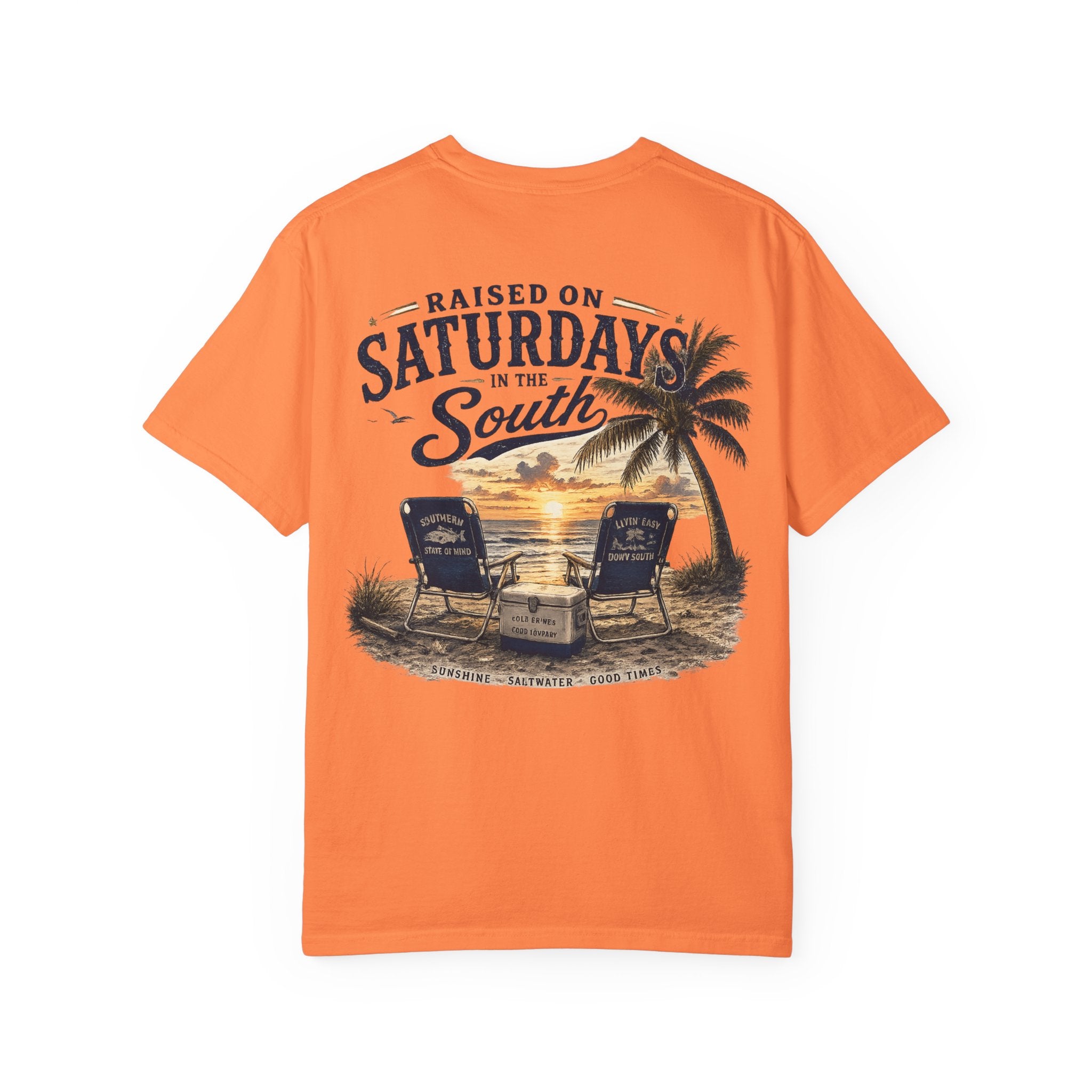 Raised On Saturdays In The South T-Shirt — Beachin It On Summer Saturdays