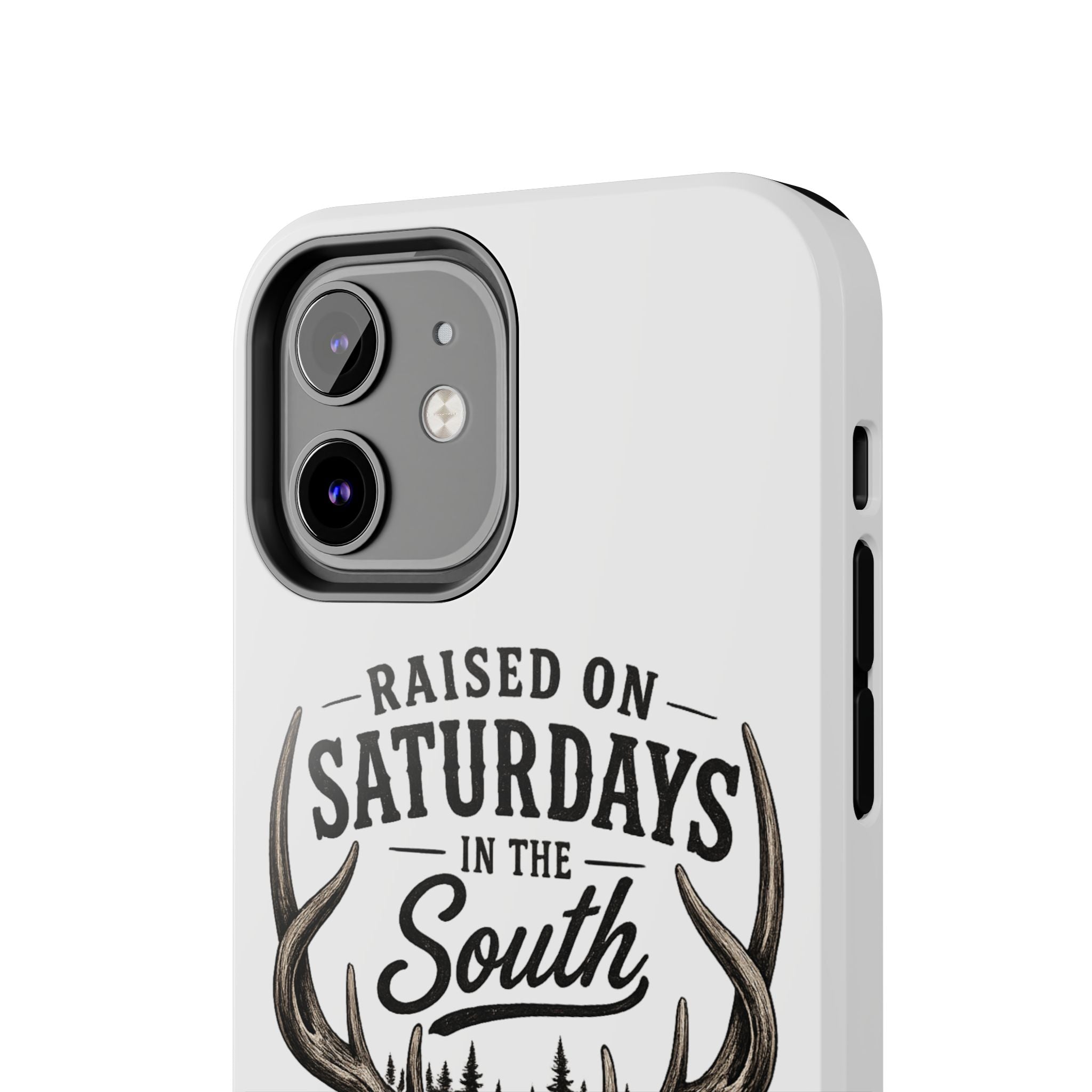The Spreads Runs Deep In The Woods Phone Case-(white)