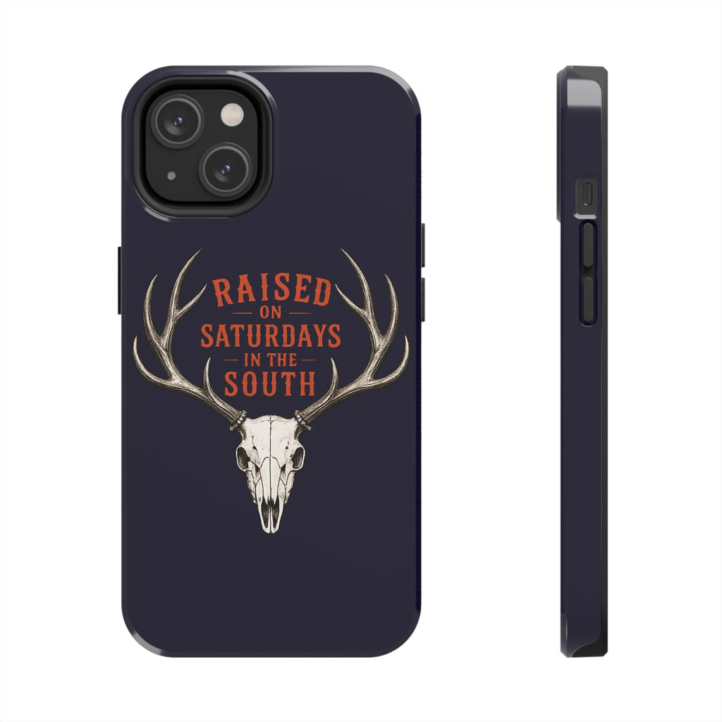 The Spreads Runs Deep In The Woods Phone Case-(blue)