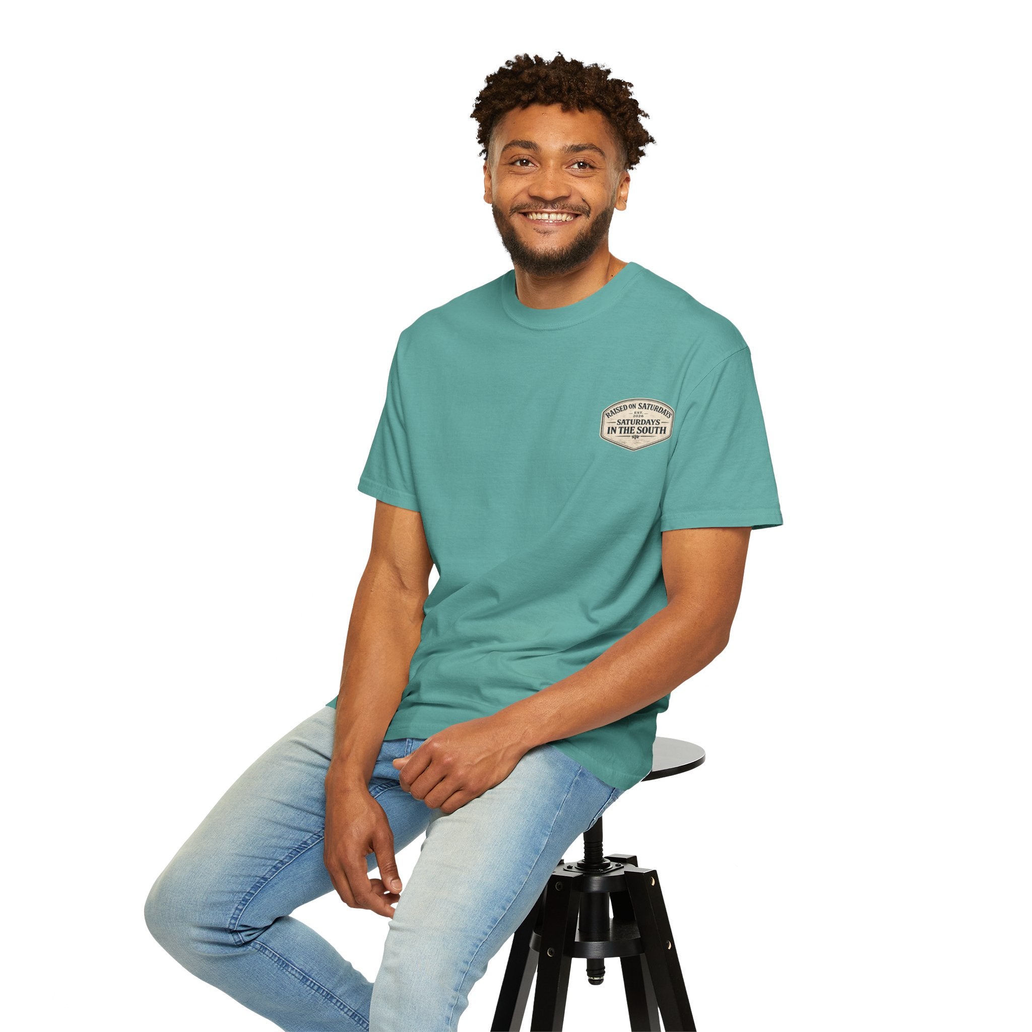 Raised On Saturdays In The South Classic T-Shirt- Fishin Season