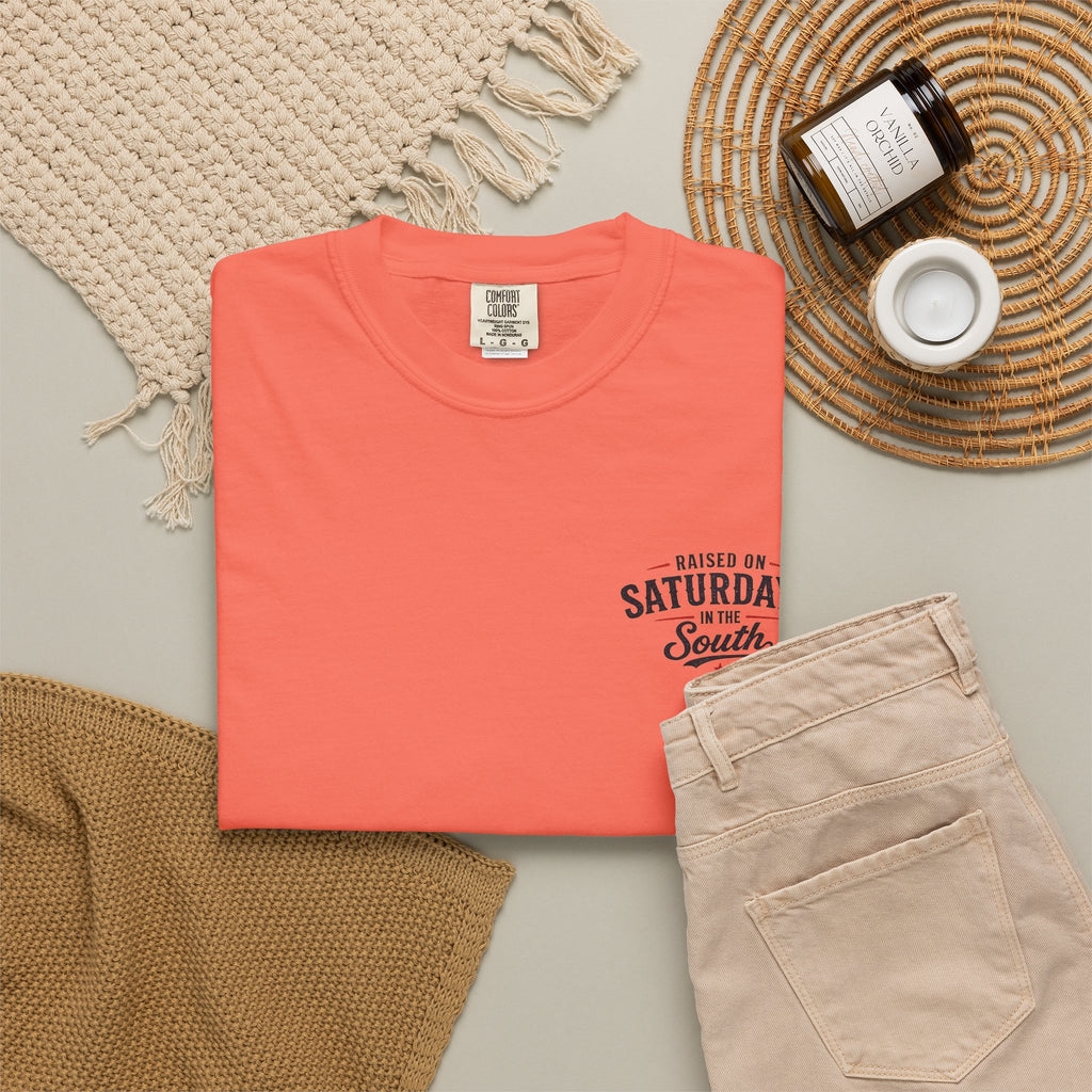 Raised On Saturdays In The South T-Shirt-Deep Sea Saturdays