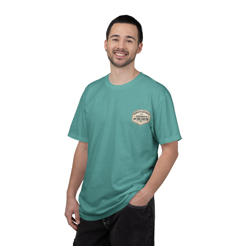 Raised On Saturdays In The South Classic T-Shirt- Fishin Season