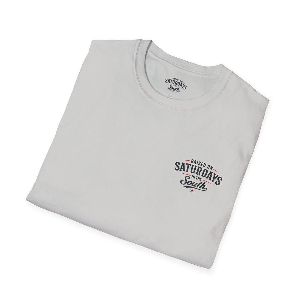 "Raised On Saturdays In The South" Vintage T-Shirt-Saturdays Are Made For Fishin