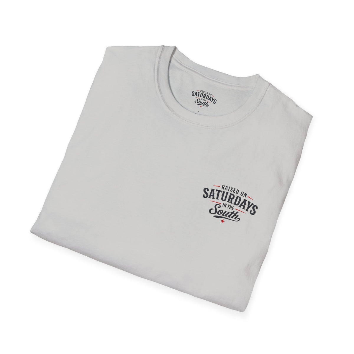 "Raised On Saturdays In The South" Vintage T-Shirt-Saturdays Are Made For Fishin
