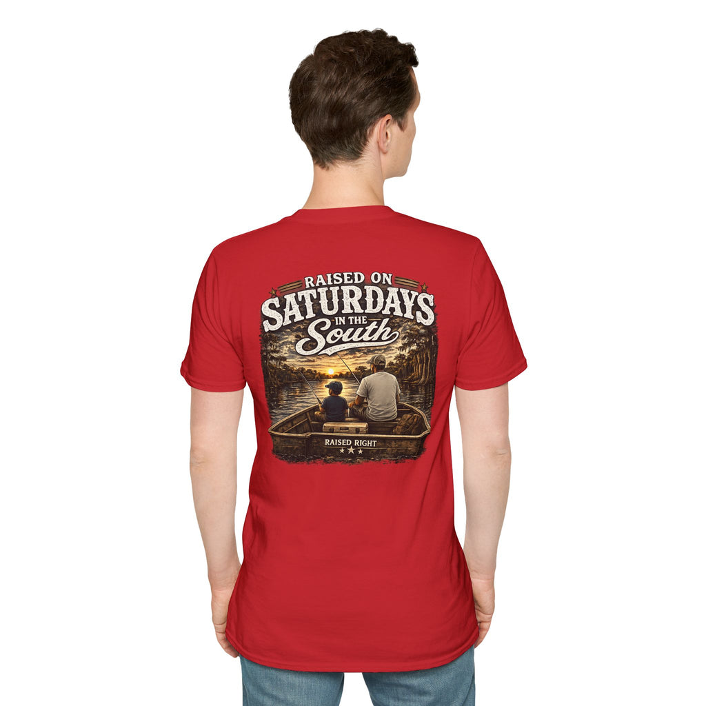 Raised On Saturdays In The South T-Shirt — Father's Day Collection