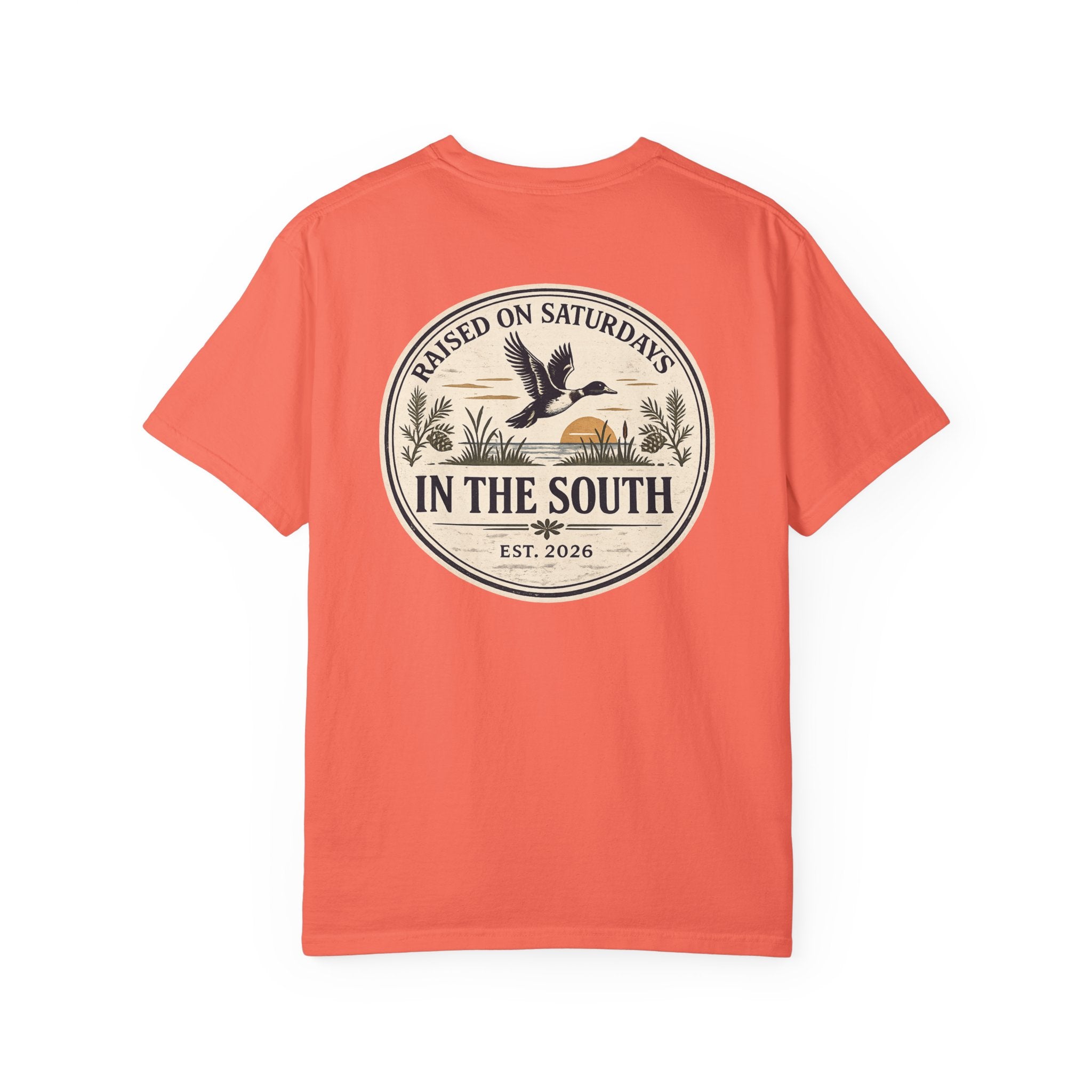 Raised On Saturdays In The South Classic T-Shirt - Duck Season