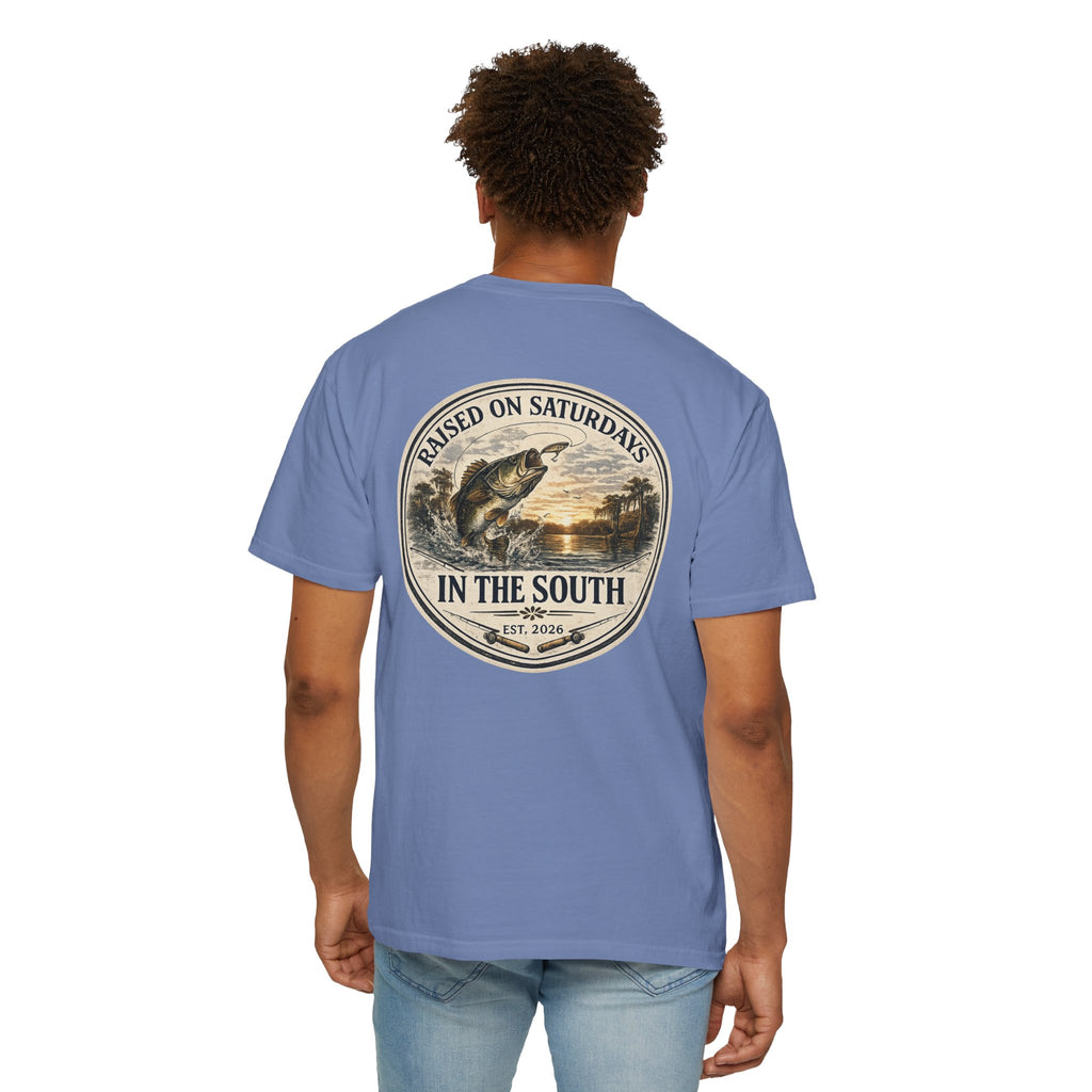 Raised On Saturdays In The South Classic T-Shirt- Fishin Season