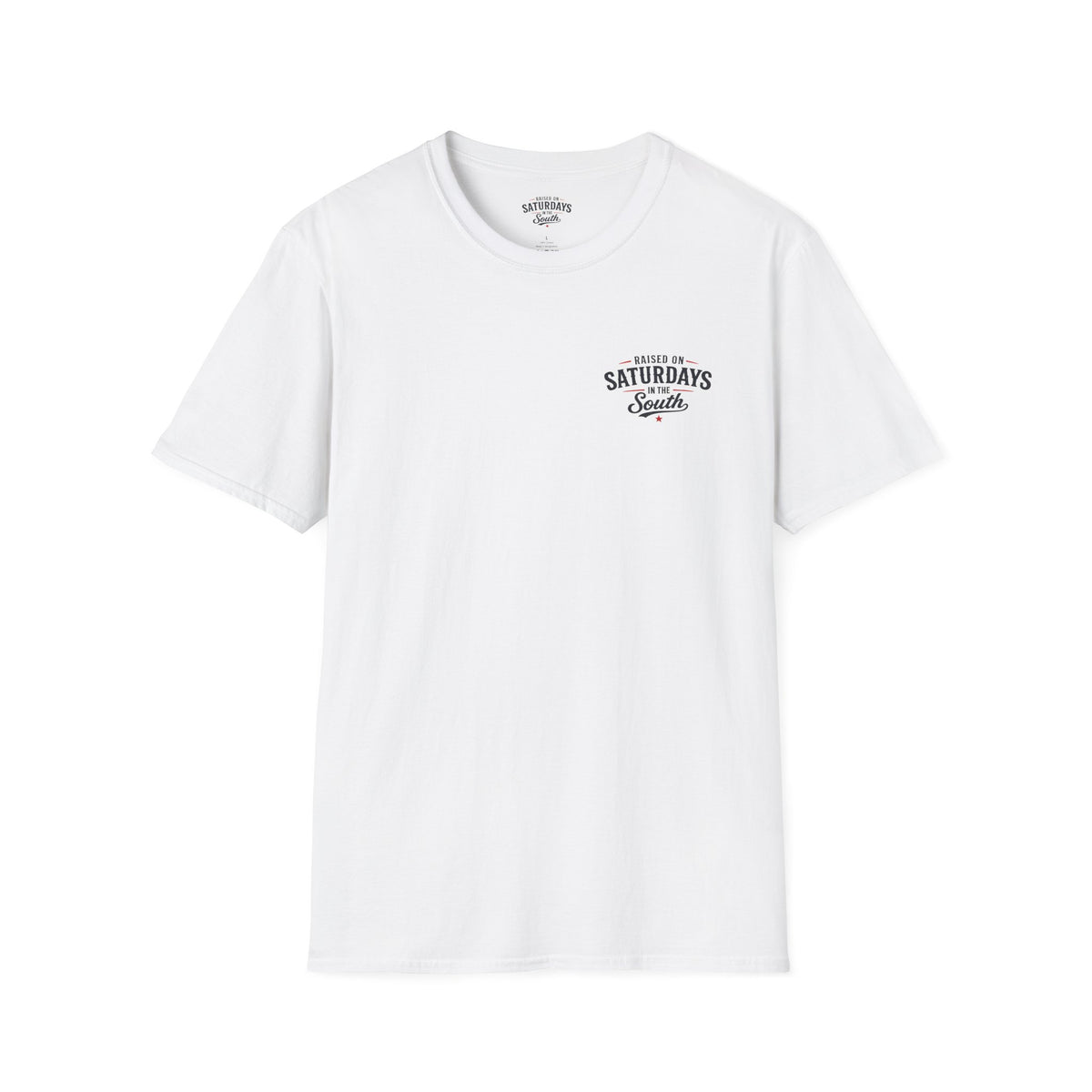 "Raised On Saturdays In The South" Vintage T-Shirt-Saturdays Are Made For Fishin