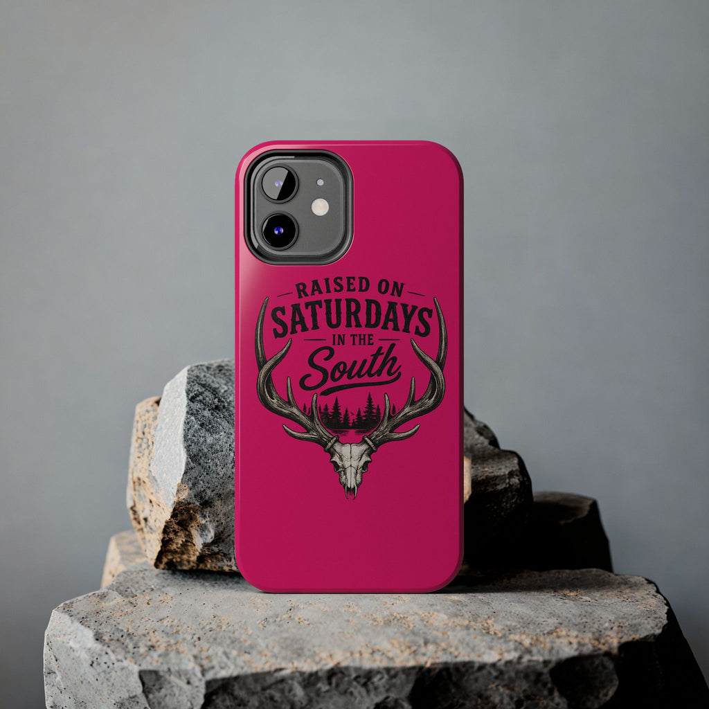 The Spreads Runs Deep In The Woods Phone Case-(pink)