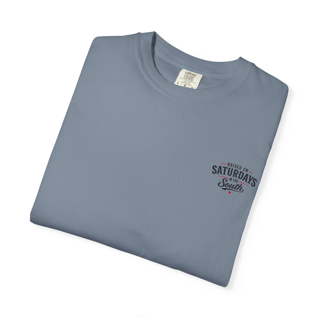 Raised On Saturdays In The South T-Shirt- 4th Of July lake Day