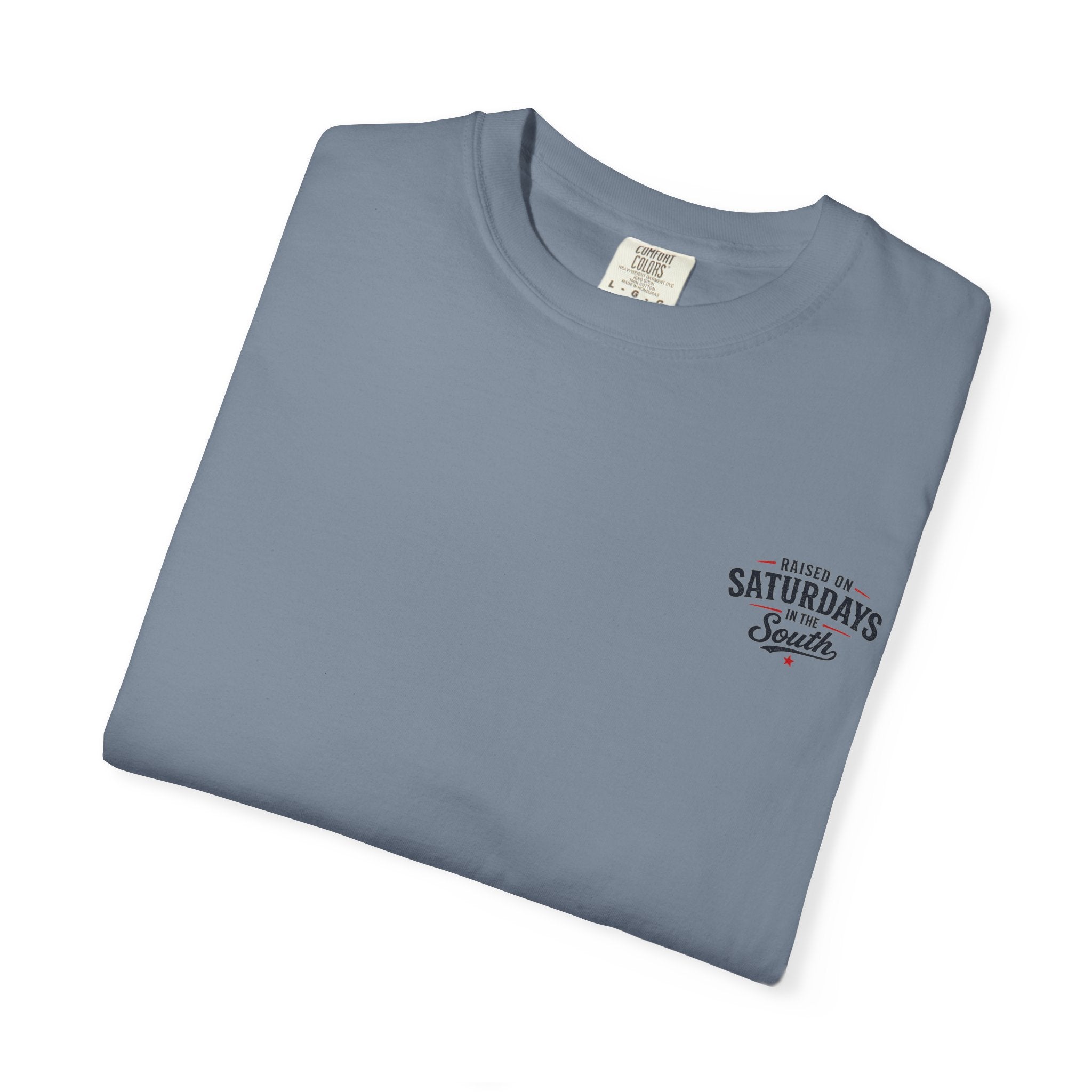 Raised On Saturdays In The South T-Shirt- 4th Of July lake Day