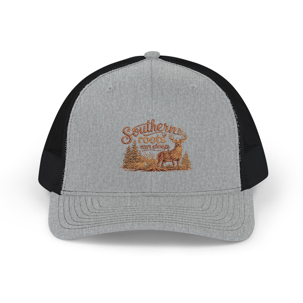 Snapback Trucker Cap - "Southern Roots Run Deep"