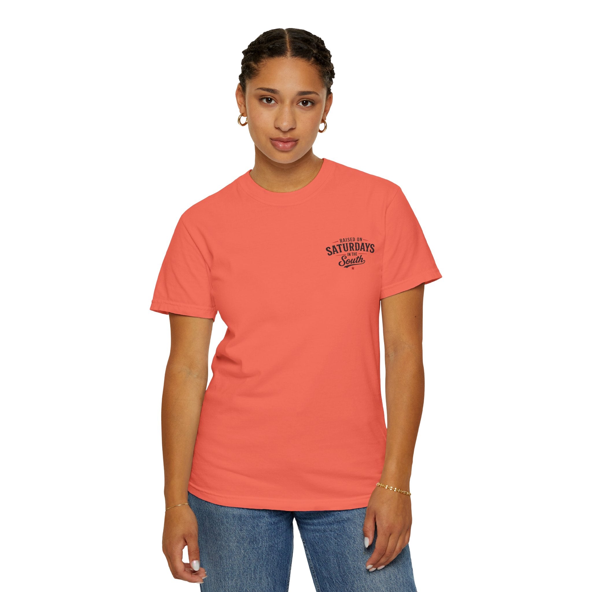 Raised On Saturdays In The South T-Shirt — Saturdays Are Made For Fishin