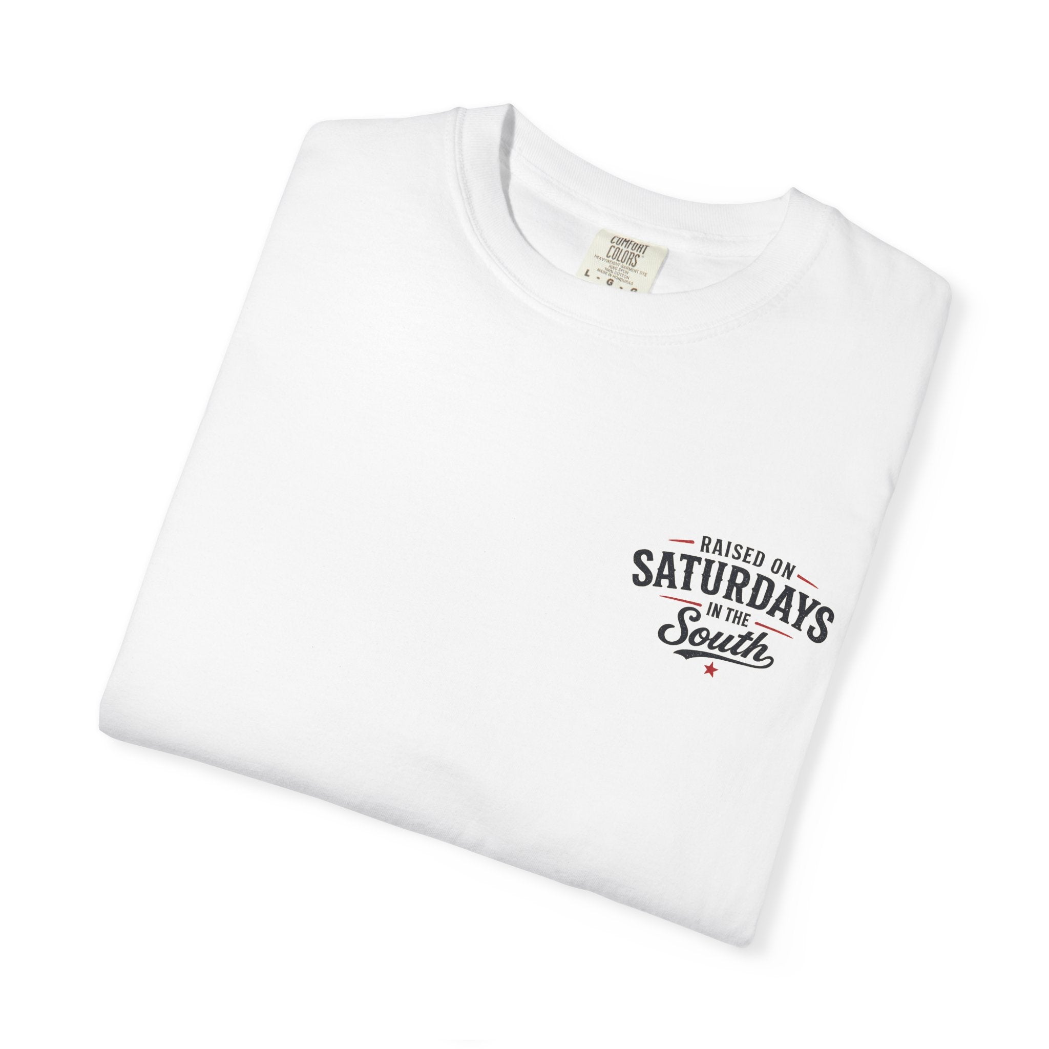 Raised On Saturdays In The South T-Shirt-Deep Sea Saturdays