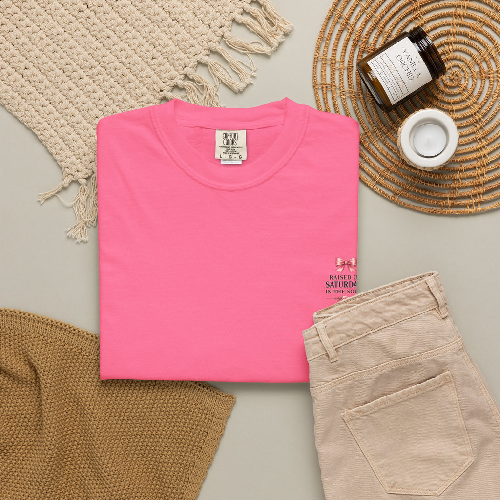 Raised On Saturdays In The South T-shirt