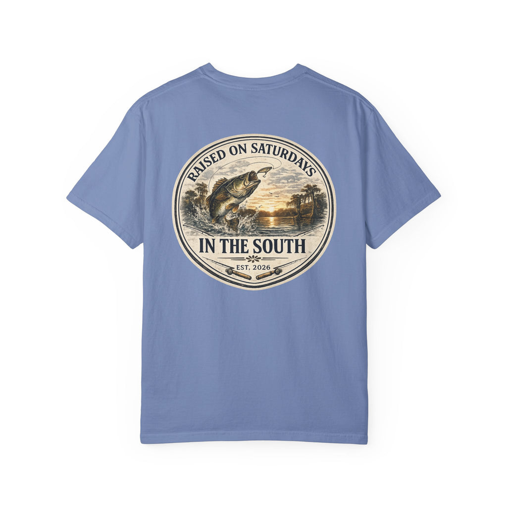 Raised On Saturdays In The South Classic T-Shirt- Fishin Season