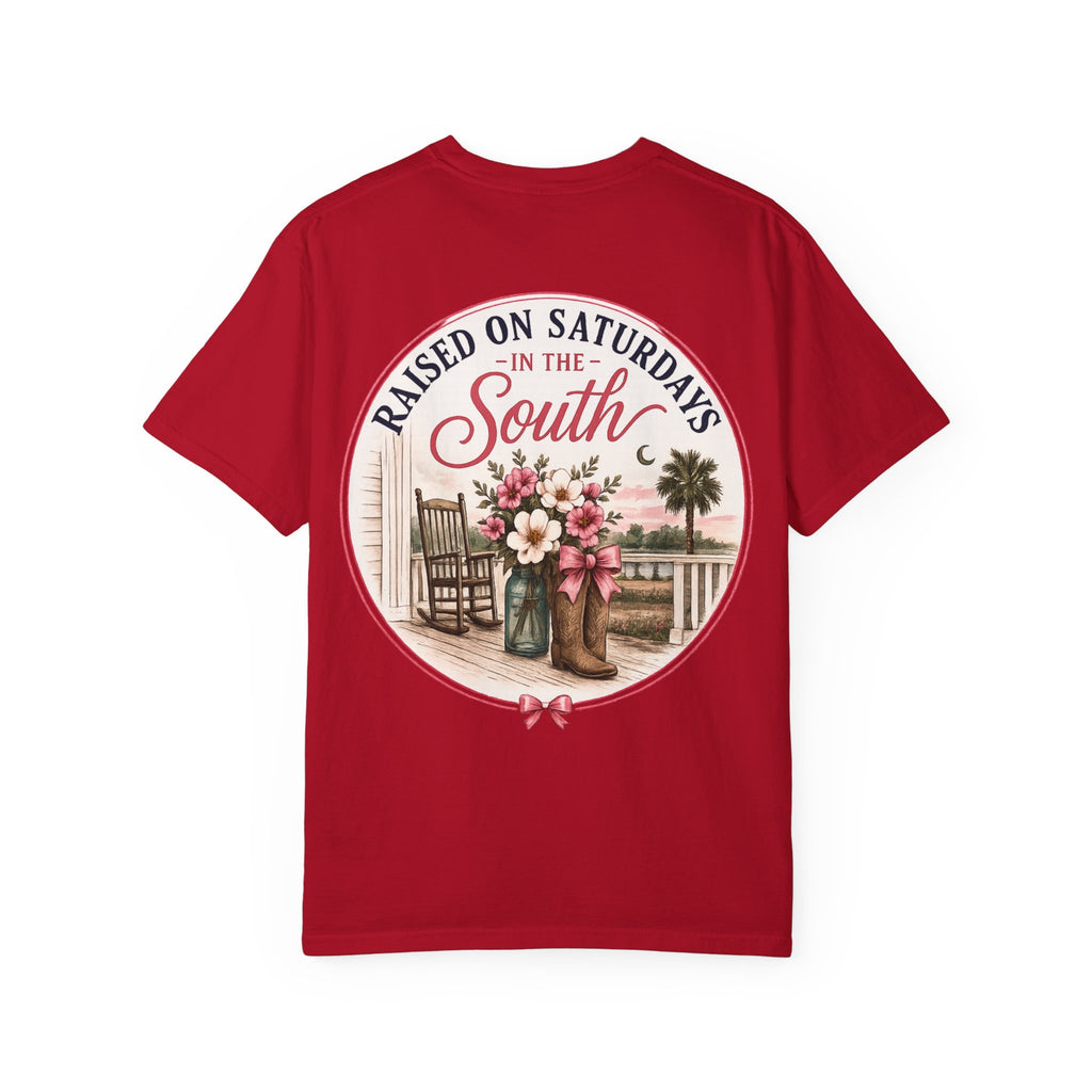 Raised On Saturdays In The South T-shirt