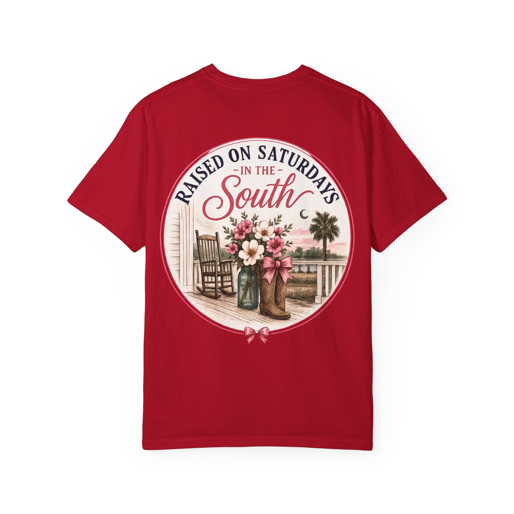 Raised On Saturdays In The South T-shirt
