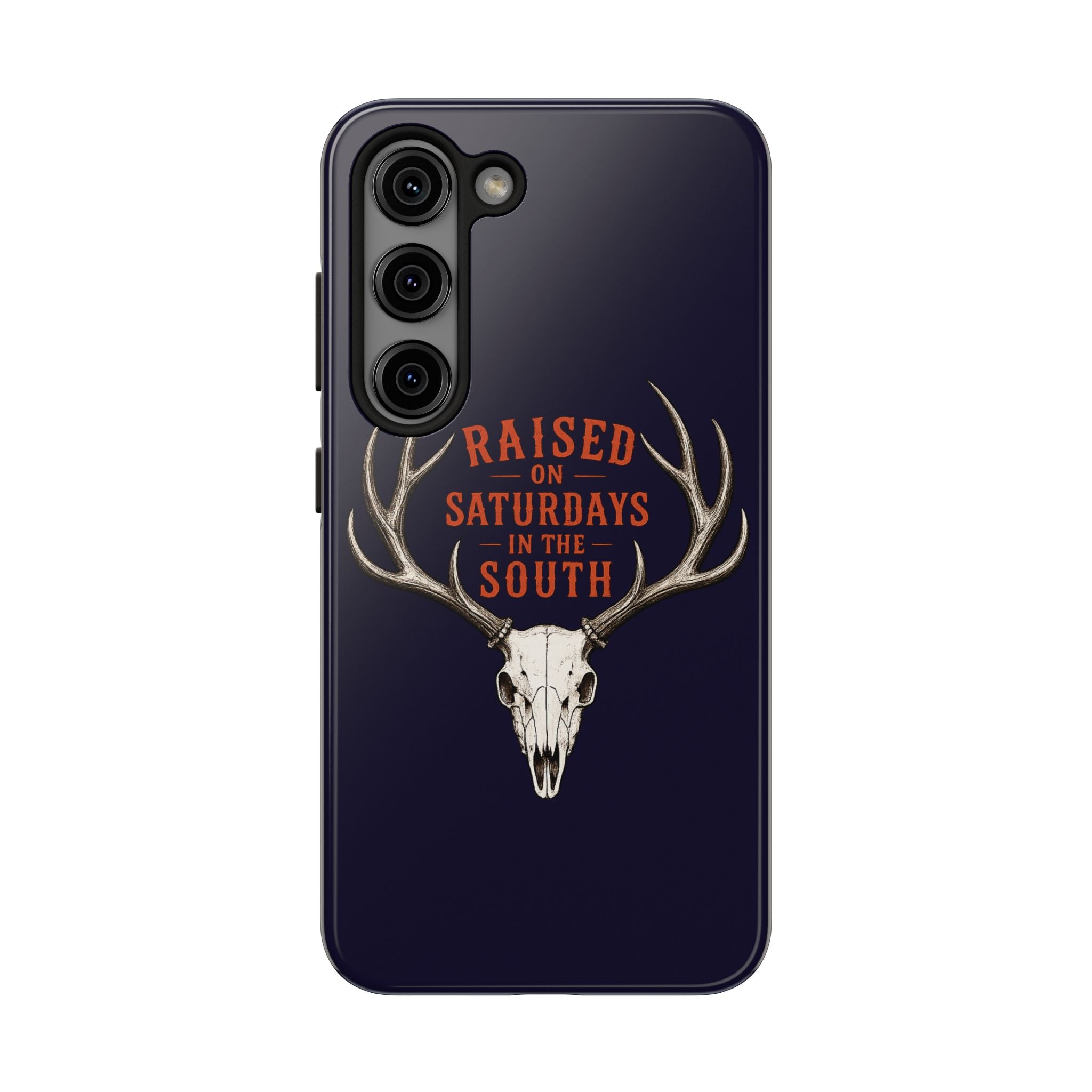 The Spreads Runs Deep In The Woods Phone Case-(blue)