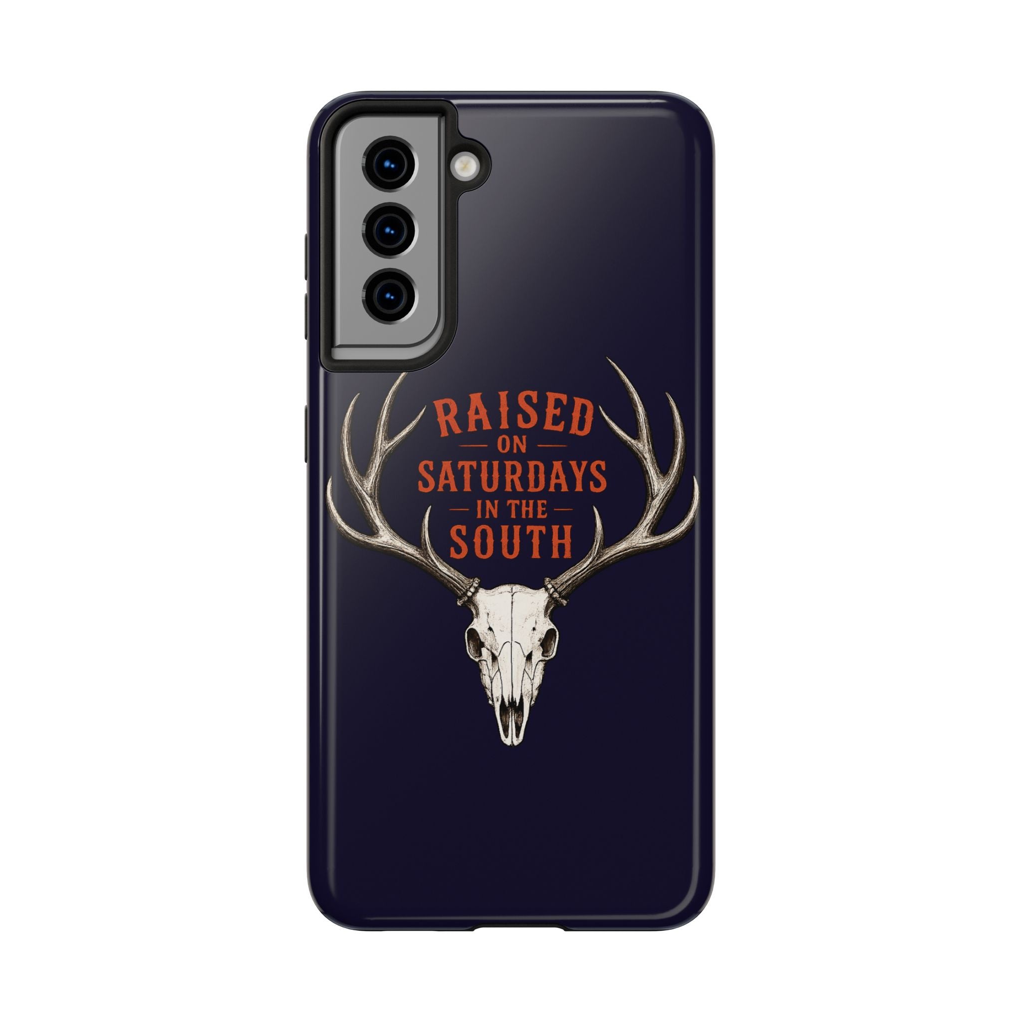 The Spreads Runs Deep In The Woods Phone Case-(blue)
