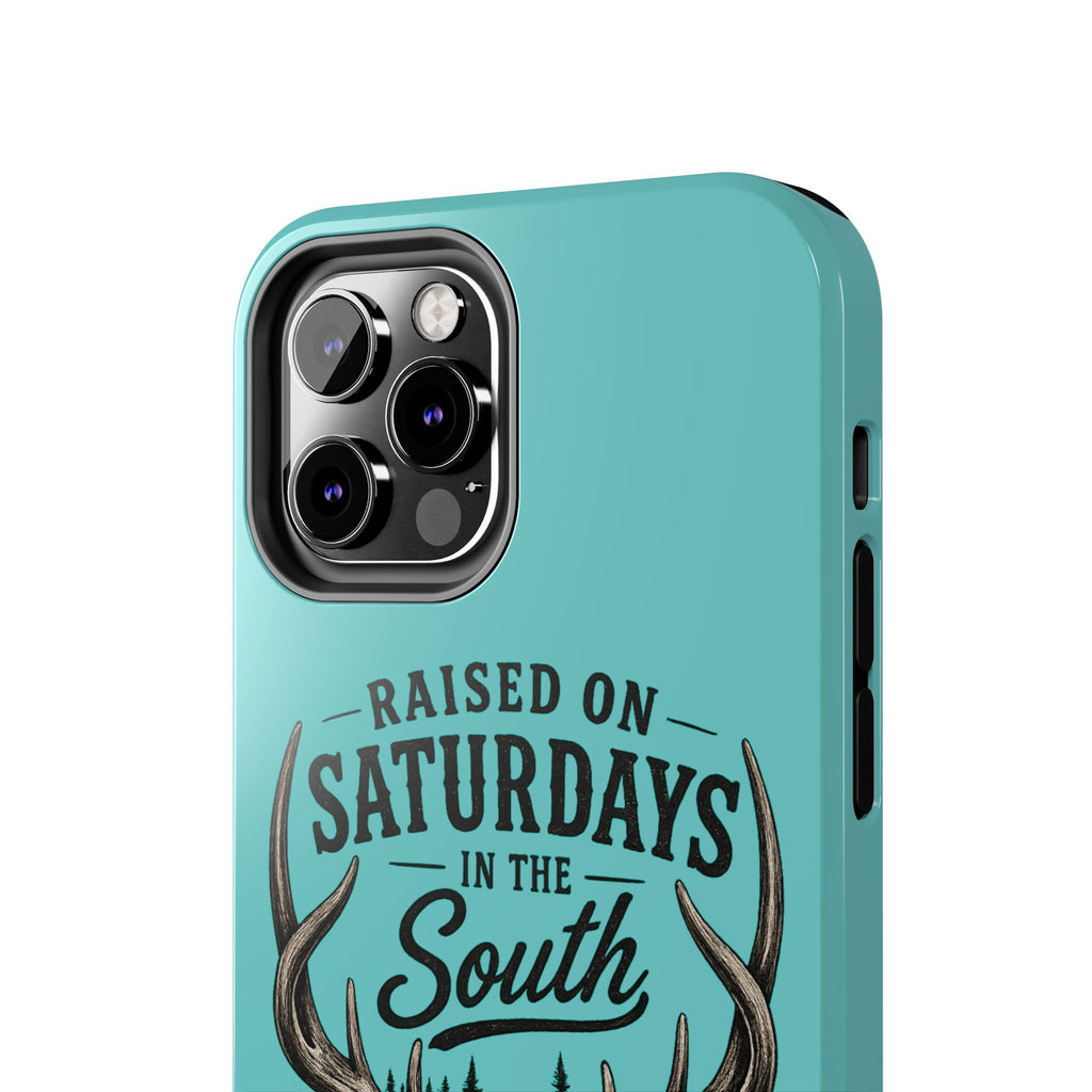 The Spreads Runs Deep In The Woods Phone Case-(blue)